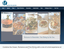 Tablet Screenshot of moonrakerpacifica.com